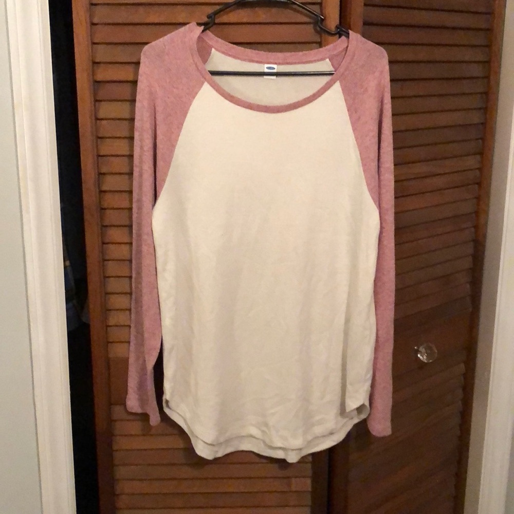 Baseball style sweater